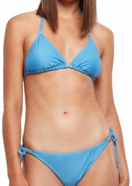Urban Classics - Ladies Recycled Triangle Bikini Urban Classics TB4112-01301 horizonblue