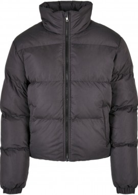 Urban Classics - Ladies Short Peached Puffer Jacket Urban Classics TB4759-00007 black