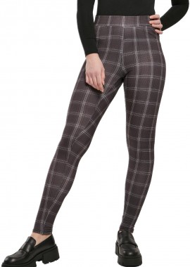 Urban Classics - Ladies Soft AOP Leggings Urban Classics TB4771-04025 blackcheck