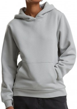 Urban Classics - Ladies Fluffy Hoody Urban Classics TB7105-02946 lightasphalt
