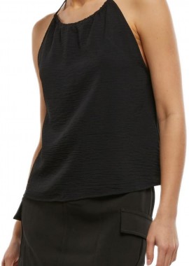 Urban Classics - Ladies Structured Top Urban Classics TB7501-00007 black