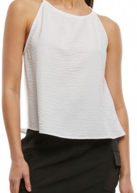 Urban Classics - Ladies Structured Top Urban Classics TB7501-00220 white