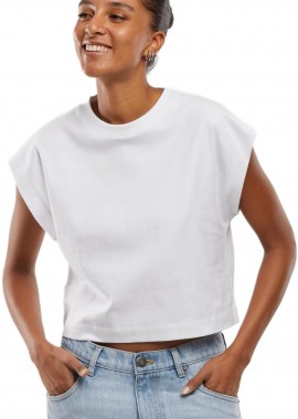 Urban Classics - Ladies Oversized Boxy Heavy Tee Urban Classics TB7699-00220 white
