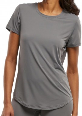 Urban Classics - Ladies Sports Tee Urban Classics TB7812-20523 senior grey