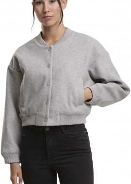 Urban Classics - Ladies Balloon Bomber Jacket Urban Classics TB8109-03061 heathergrey