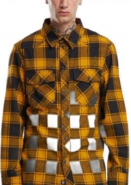 Brandit - Checked Shirt Brandit BD4002-02581 black/yellow
