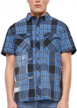 Brandit - Roadstar Shirt Brandit BD4012-03336 indigo checked