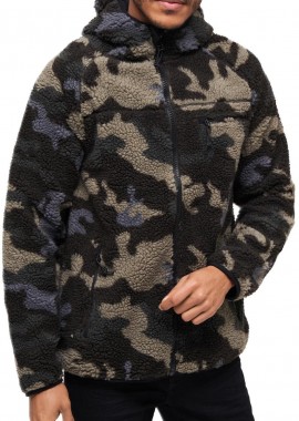 Brandit - Teddyfleece Worker Jacket Brandit BD5024-00707 darkcamo