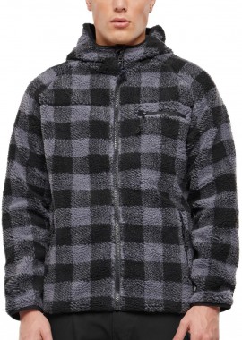 Brandit - Teddyfleece Worker Jacket Brandit BD5024-01198 black/grey