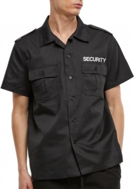 Brandit - Security US Shirt Short Sleeve Brandit BD9762-00007 black