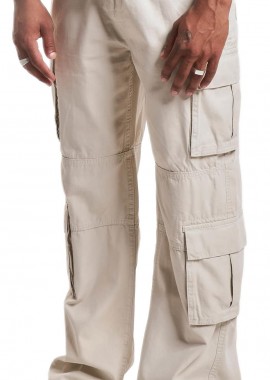 DEF - Cargohosen DEF DFCP052-00003 beige