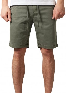 Urban Classics - Stretch Twill Joggshorts Urban Classics TB1609-00176 olive