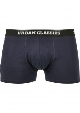 Urban Classics - Organic Boxer Shorts 3-Pack Urban Classics TB3838-01283 white/navy/black