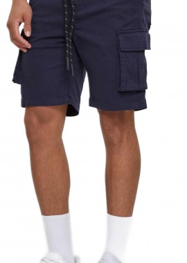 Urban Classics - Drawstring Cargo Shorts Urban Classics TB4151-00155 navy