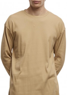 Urban Classics - Organic Boxy Rib Longsleeve Urban Classics TB6418-03738 unionbeige