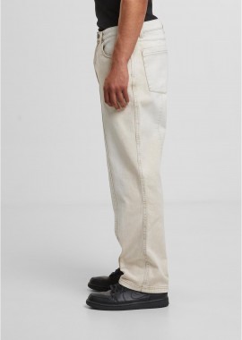 Urban Classics - Wide Leg Denim With Dividing Seams Urban Classics TB7605-21212 white dirty washed
