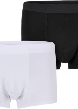 Urban Classics - Bonded Retro 2-Pack Urban Classics TB7682A-03102 black+white