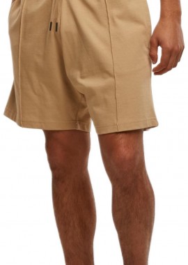 Urban Classics - Heavy Jersey Pintuck Track Shorts Urban Classics TB7691-03738 unionbeige
