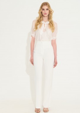 - Παντελόνα Ψηλόμεση Wide Leg DEJAVU