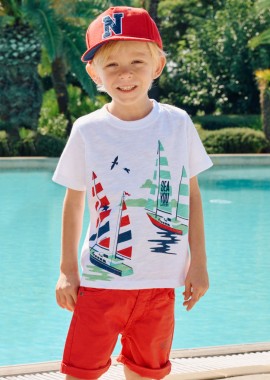 Energiers - Βερμούδα για αγόρι | ΚΟΚΚΙΝΟ