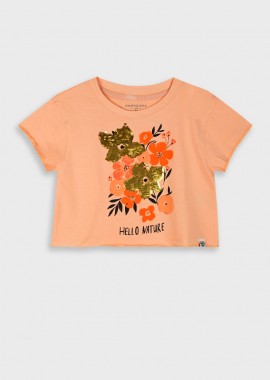 Energiers - Μπλούζα κροπ για κορίτσι | ΡΟΔΑΚΙΝΙ