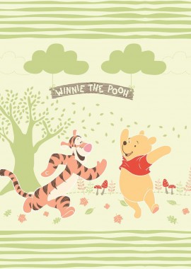 DISNEY DIMcol - ΚΟΥΒΕΡΤΑ DISNEY WINNIE 02 FOREST 110Χ140 Digital Print