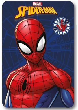 Marvel - Κουβέρτα Fleece Marvel Spider-Man 29 100X140 Blue 100% Polyester