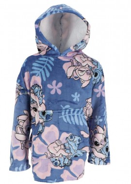 Disney Lilo and Stitch - Disney Lilo and Stitch Κουβέρτα Fleece Μπλε Μπλε