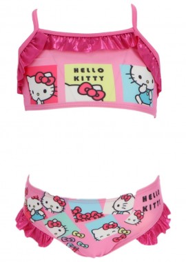 Hello Kitty - Hello Kitty Bows Παιδικό μαγιό μπικίνι Ροζ Ροζ