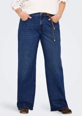 - Τζιν παντελόνι baggy σε denim blue χρώμα