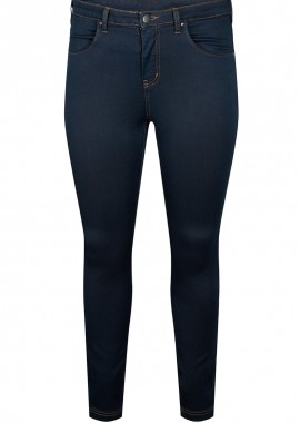 - Skinny jean σε denim brown χρώμα