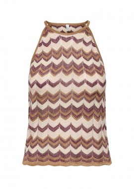 Only - Only Aster Glitter Top Knitted 15369377 Mixed