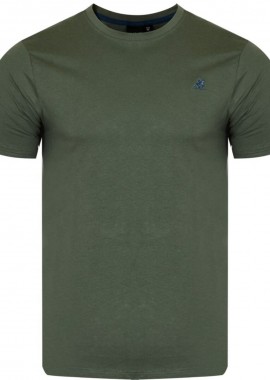 U.S. GRAND POLO - U.S. Grand Polo Ανδρικό Κοντομάνικο T-Shirt US51601M Σκούρο Πράσινο