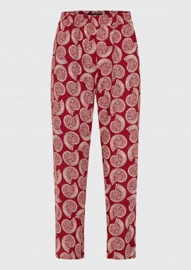 Funky Buddha - Funky Buddha Γυναικείο Casual Παντελόνι FBL013-125-02 Mixed