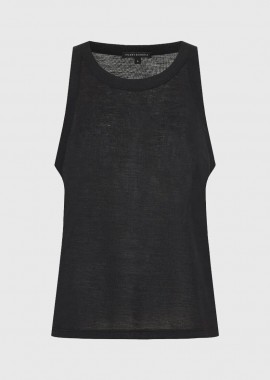 Funky Buddha - Funky Buddha Γυναικείο Tank Top FBL013-166-04 Μαύρο