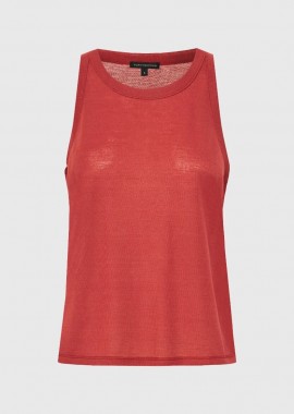 Funky Buddha - Funky Buddha Γυναικείο Tank Top FBL013-166-04 Κοραλί