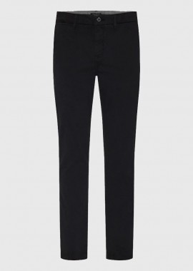 Funky Buddha - Funky Buddha Ανδρικό chino παντελόνι - The essentials FBM013-001-02 Μαύρο