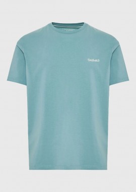 Funky Buddha - Funky Buddha Ανδρικό μονόχρωμο T-shirt - The basics collection FBM013-001-04 Μπλέ