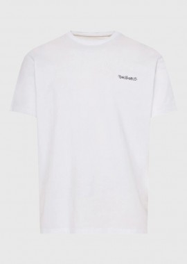 Funky Buddha - Funky Buddha Ανδρικό μονόχρωμο T-shirt - The basics collection FBM013-001-04 Λευκό
