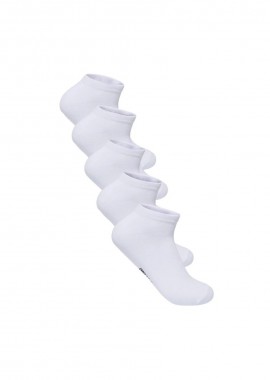 Only and Sons - Only and Sons Basic Sneakers 5 Pack Socks 22039044 Λευκό