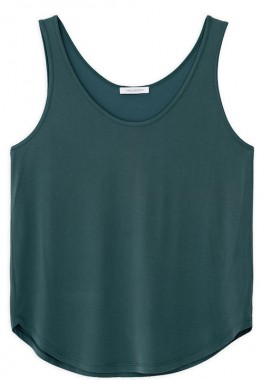 Philosophy - Philosophy Basic Cupro Tank Top BL11207 Μπλέ