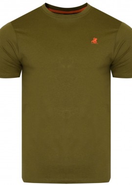 U.S. GRAND POLO - U.S. Grand Polo Ανδρικό Κοντομάνικο T-Shirt US51601M Λαδί