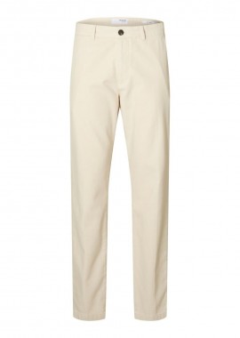 Selected - Selected Miles Structure Dyed Ανδρικό Chino Παντελόνι 16091554 Μπέζ