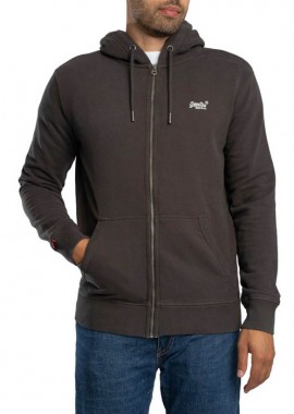 Superdry - SUPERDRY M2014128A-Q29 ΦΟΥΤΕΡ ΚΟΥΚΟΥΛΑ CARBON LOGO