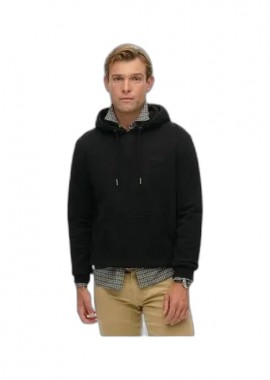 Superdry - SUPERDRY M2014404A-02Α ΦΟΥΤΕΡ ΚΟΥΚΟΥΛΑ ΜΑΥΡΟ