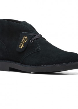 Clarks - CLARKS DESERT BT EVO BLACK SUEDE 26166779