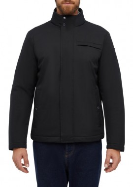 Geox - GEOX M3620G T2951 F9000 VINCIT SHORT JACKET BLACK