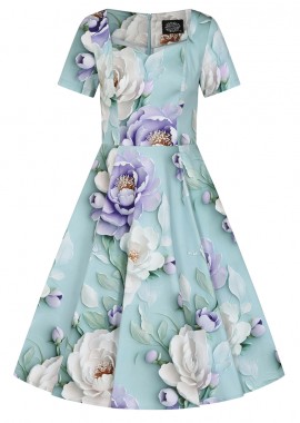 PerfectDress.gr - vintage romantic floral φόρεμα Lavinia