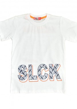 Potre OR - Παιδική μπλούζα με τύπωμα στην πλάτη Λευκό 15822