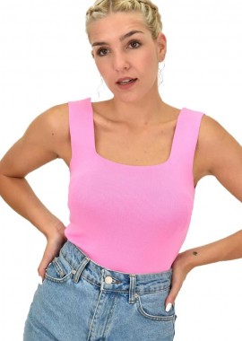 Potre OR - Γυναικείο εφαρμοστό τοπ Ροζ 21609